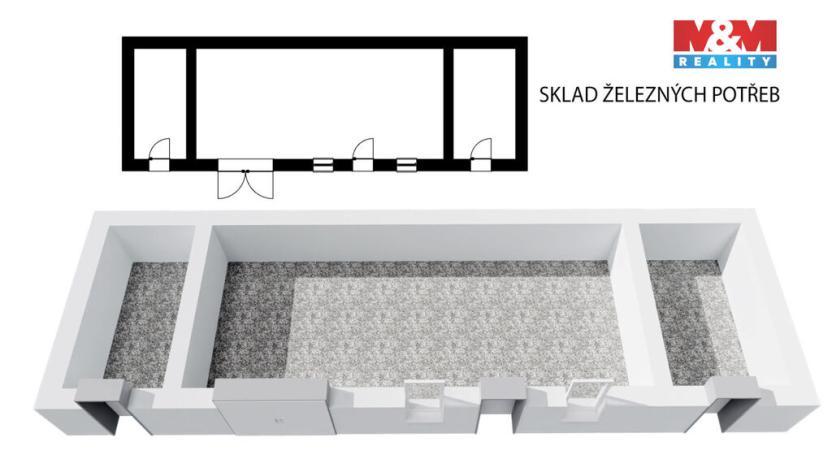 Prodej výrobních prostor, Dubenec, 453 m2