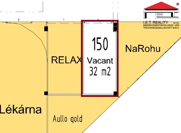 Pronájem obchodního prostoru, Brno - Dolní Heršpice, Vídeňská, 32 m2