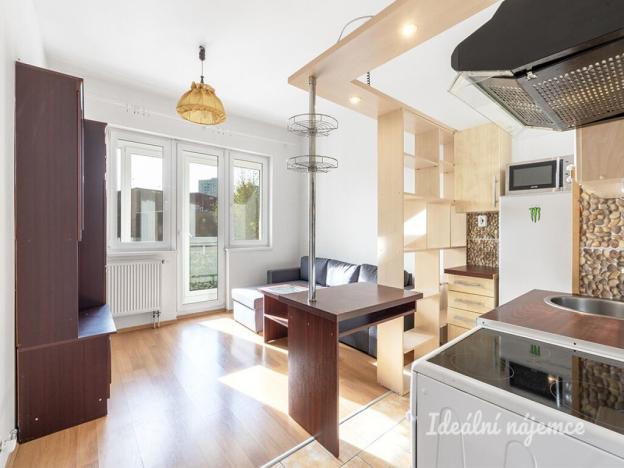 Pronájem bytu 1+kk, Praha - Hlubočepy, Silurská, 27 m2