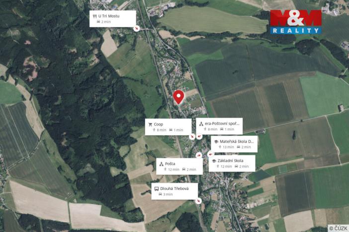 Prodej pozemku pro bydlení, Dlouhá Třebová, 957 m2