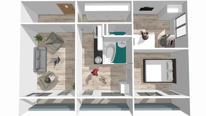 Pronájem bytu 3+1, Litvínov, Mostecká, 65 m2