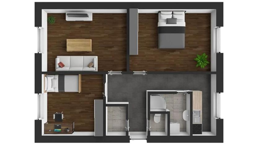 Prodej bytu 3+1, Úpice, Pod Skalkou, 64 m2