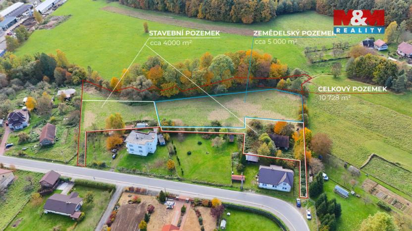 Prodej pozemku pro bydlení, Havířov - Dolní Datyně, 10728 m2