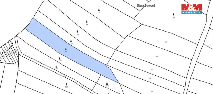 Prodej lesa, Mysletice, 7177 m2