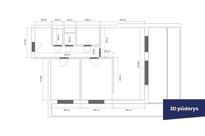 Prodej bytu 3+kk, Praha - Letňany, Křivoklátská, 98 m2