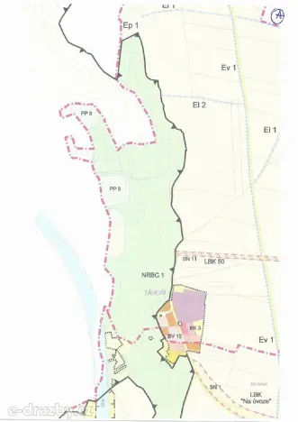 Dražba pozemku, Žatec, 264996 m2