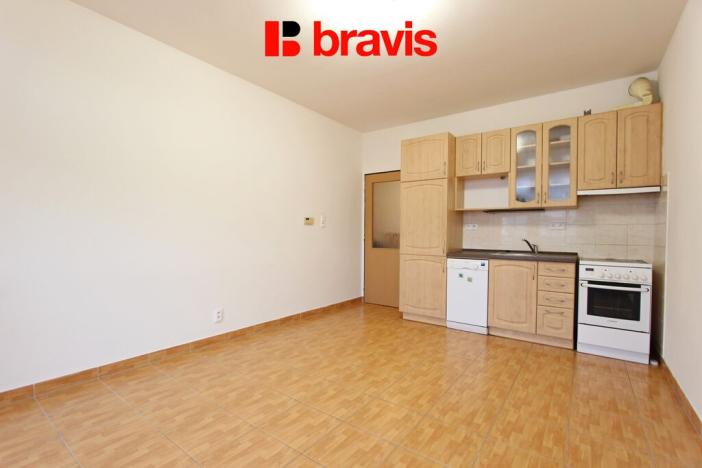 Pronájem bytu 2+kk, Brno, Hrázka, 46 m2