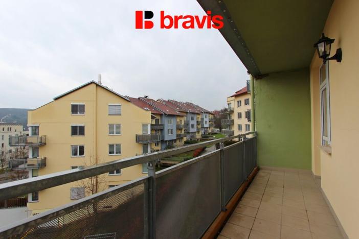 Pronájem bytu 2+kk, Brno, Hrázka, 46 m2
