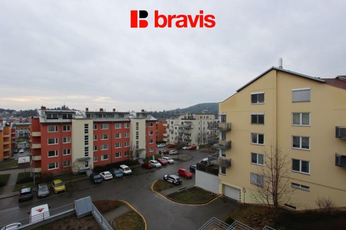 Pronájem bytu 2+kk, Brno, Hrázka, 46 m2