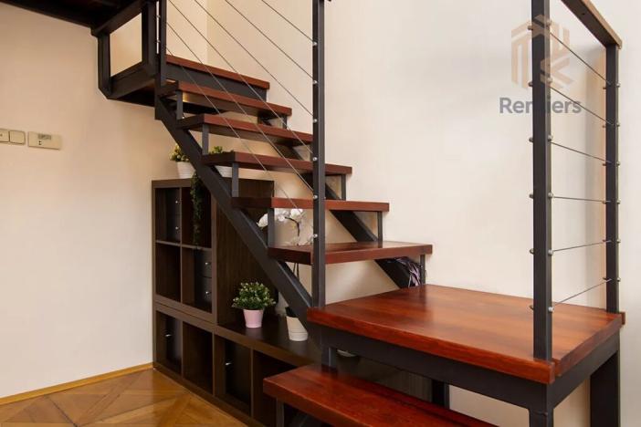 Pronájem bytu 1+kk, Praha - Smíchov, Na Valentince, 48 m2