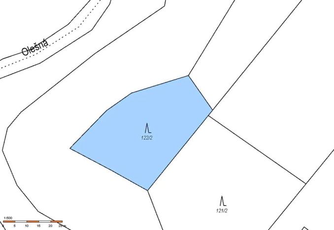 Prodej lesa, Rouchovany, 1620 m2