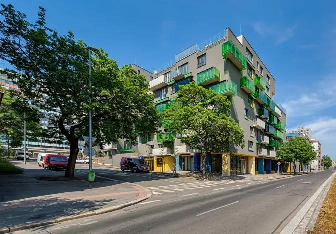 Pronájem bytu 1+kk, Praha - Vršovice, Archangelská, 40 m2