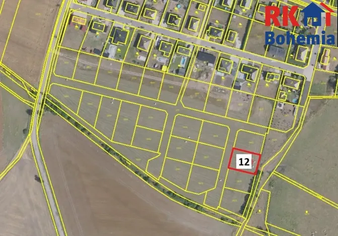 Prodej pozemku pro bydlení, Rožďalovice, Polní, 804 m2