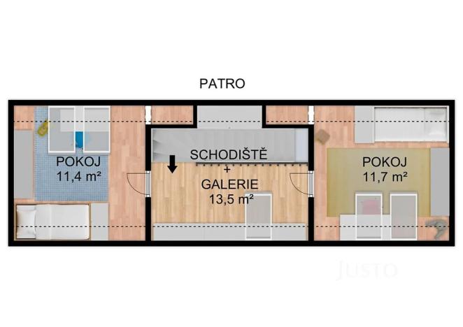 Prodej bytu 4+kk, Písek, Budějovická, 93 m2