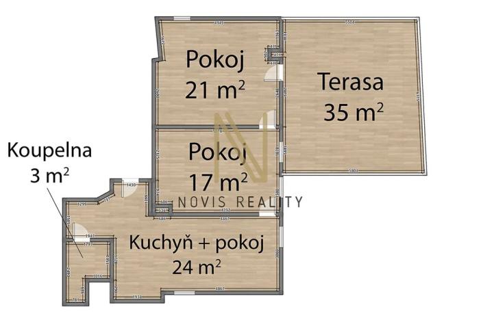 Pronájem bytu 3+kk, Klatovy, Komenského, 100 m2