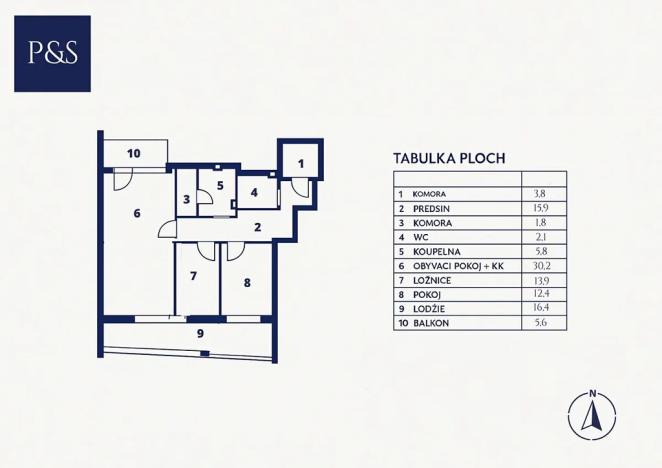 Prodej bytu 3+kk, Praha - Žižkov, Šrámkové, 112 m2