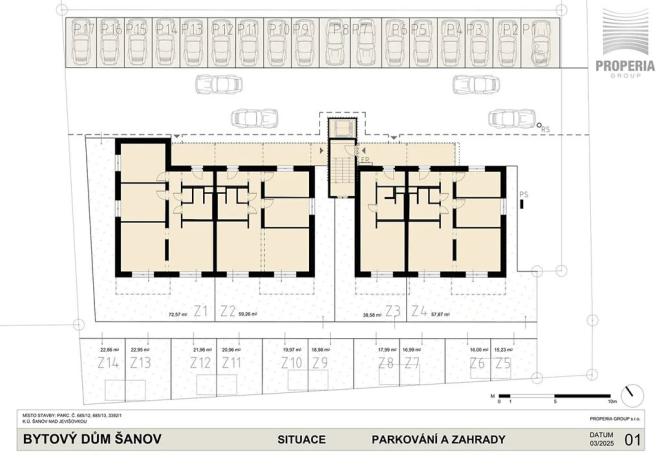 Prodej bytu 2+kk, Šanov, Břízová, 66 m2