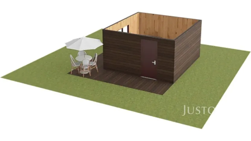 Prodej chaty, Písek, 18 m2