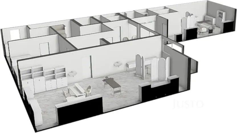 Pronájem ordinace, Písek, Havlíčkovo nám., 76 m2