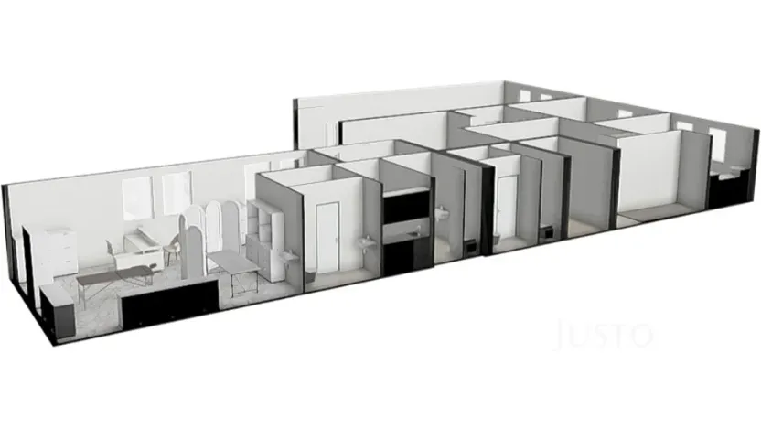 Pronájem ordinace, Písek, Havlíčkovo nám., 76 m2