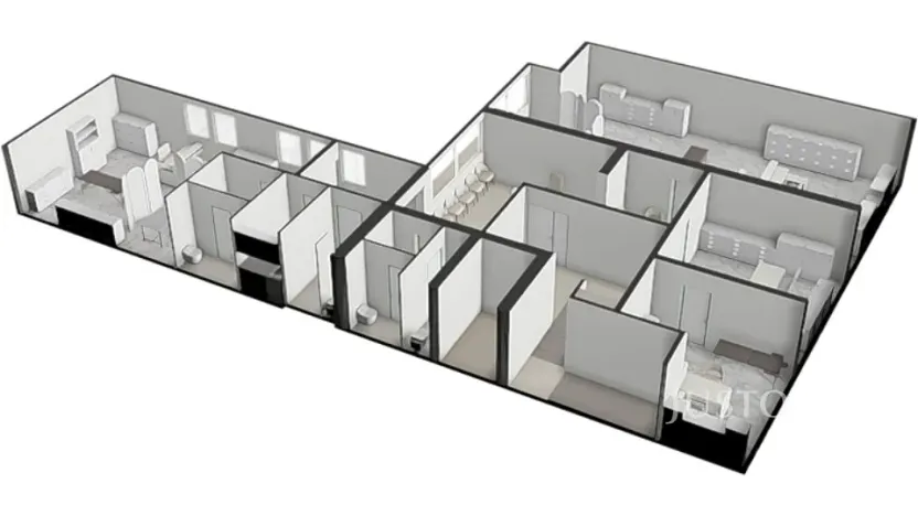 Pronájem ordinace, Písek, Havlíčkovo nám., 76 m2