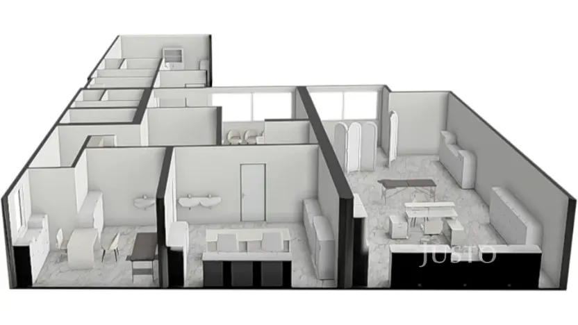 Pronájem ordinace, Písek, Havlíčkovo nám., 76 m2