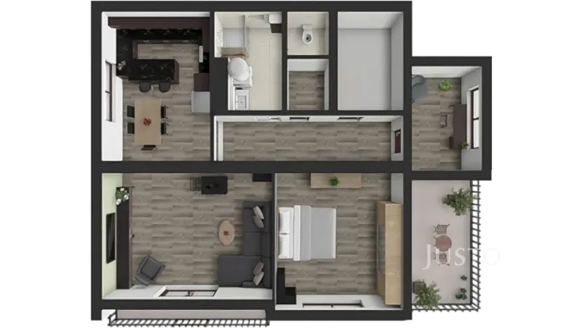 Prodej bytu 2+1, Písek, Na Rozmezí, 90 m2