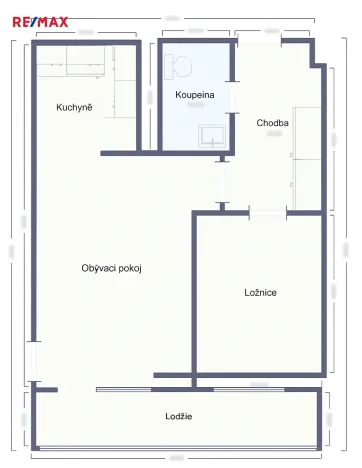 Prodej bytu 2+kk, Kladno, Polská, 40 m2
