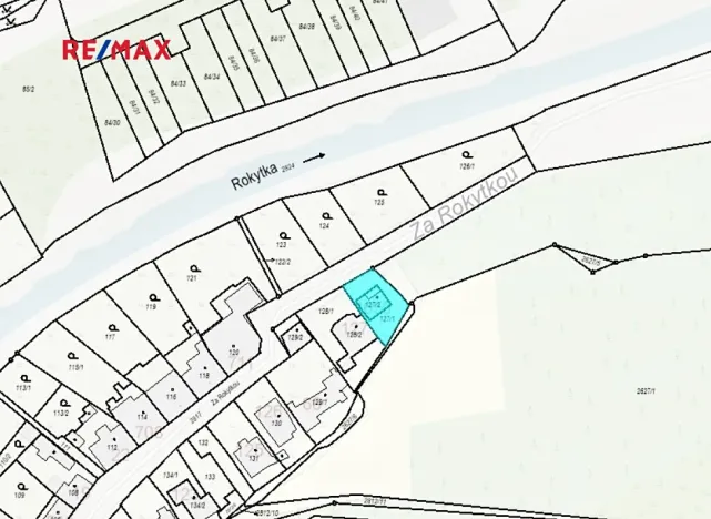 Prodej pozemku pro bydlení, Praha - Kyje, Za Rokytkou, 195 m2