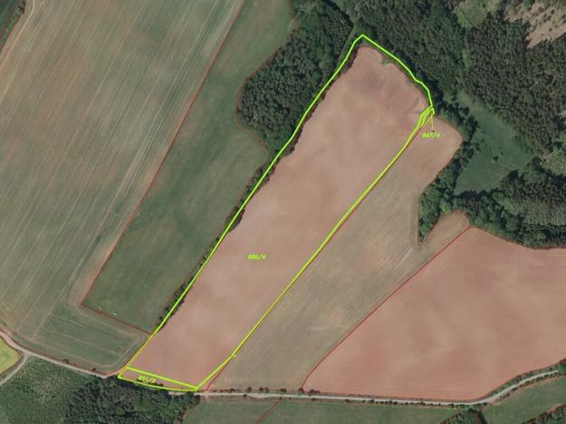 Dražba pole, Staré Buky, 71140 m2