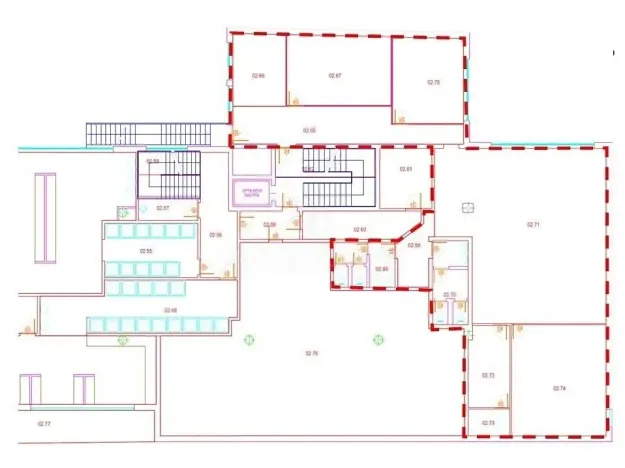 Pronájem kanceláře, Praha - Karlín, Křižíkova, 123 m2