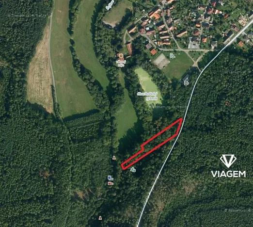 Prodej podílu lesa, Chrast, 1007 m2