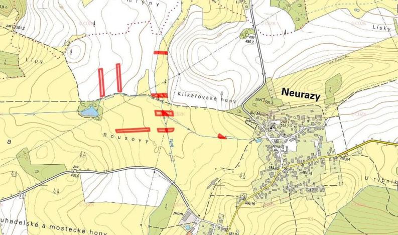 Prodej pole, Neurazy, 13768 m2