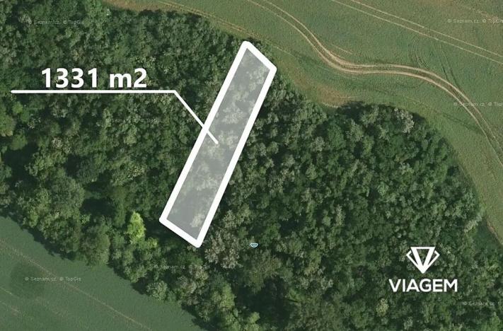 Prodej podílu lesa, Ivančice, 443 m2