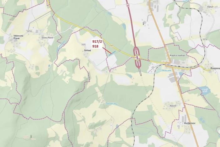 Dražba lesa, Netřebice, 3965 m2