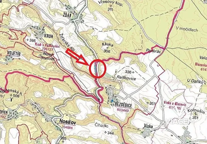 Prodej podílu lesa, Doksy, 4410 m2