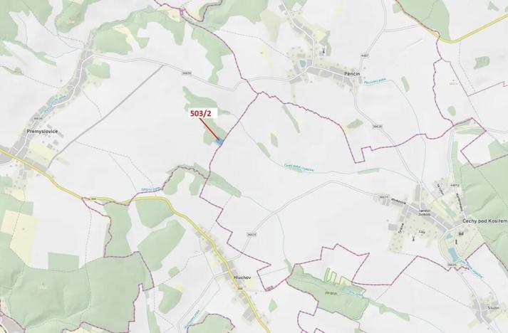 Dražba lesa, Přemyslovice, 6942 m2