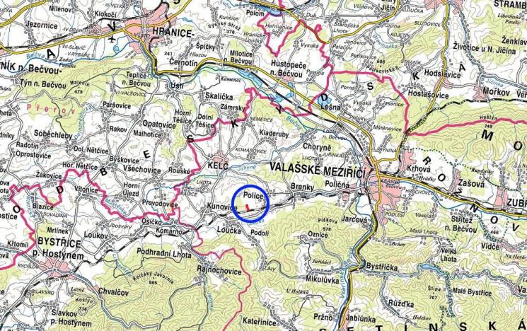 Prodej pole, Police, 3486 m2