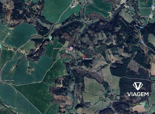 Prodej zahrady, Bílkovice, 1799 m2