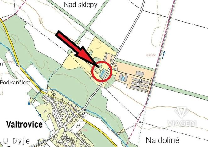 Prodej podílu zahrady, Valtrovice, 982 m2