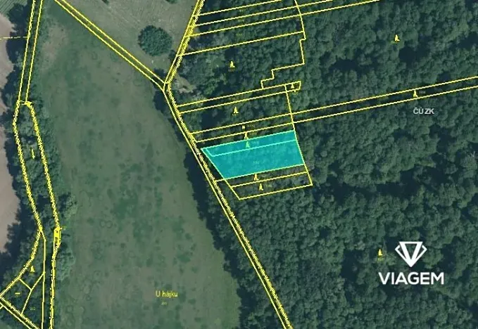 Prodej podílu lesa, Brno, 582 m2