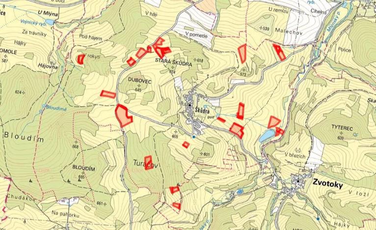 Prodej pole, Strašice, 65498 m2