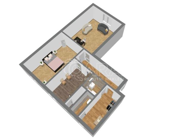 Prodej bytu 2+1, Český Těšín, Odboje, 69 m2