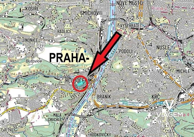 Prodej podílu pole, Praha - Hlubočepy, 966 m2