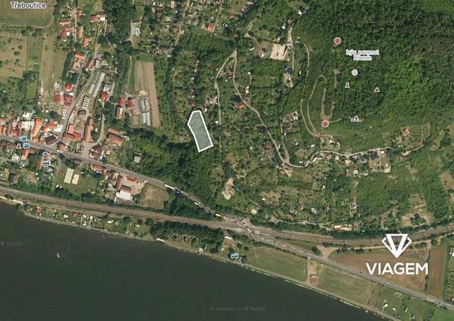 Prodej podílu zahrady, Křešice, 820 m2