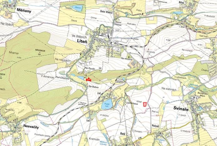 Prodej pole, Liteň, 10394 m2