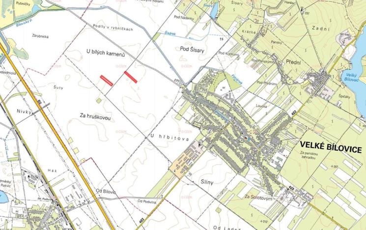 Prodej pole, Velké Bílovice, 12186 m2