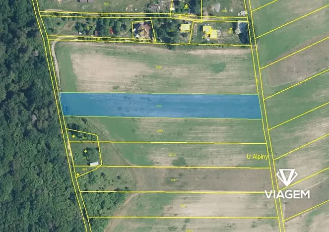 Prodej podílu pole, Březina, 727 m2