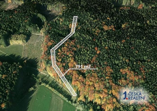 Prodej podílu pole, Slatina nad Úpou, 395 m2