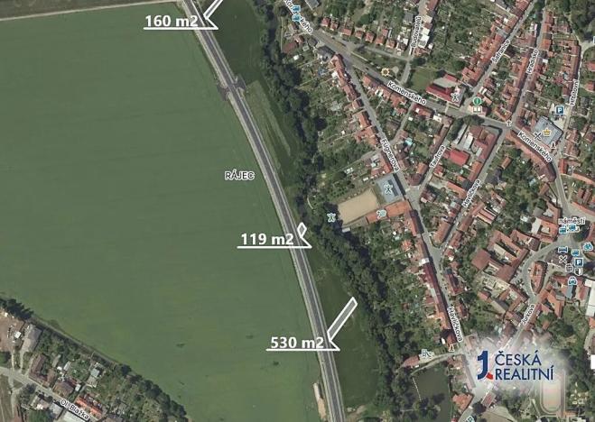 Prodej pole, Rájec-Jestřebí, 809 m2